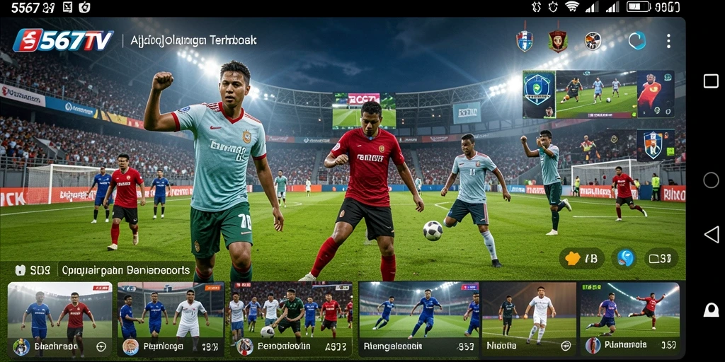 Tampilan gameplay dari 567TV yang mengasyikkan dan interaktif.