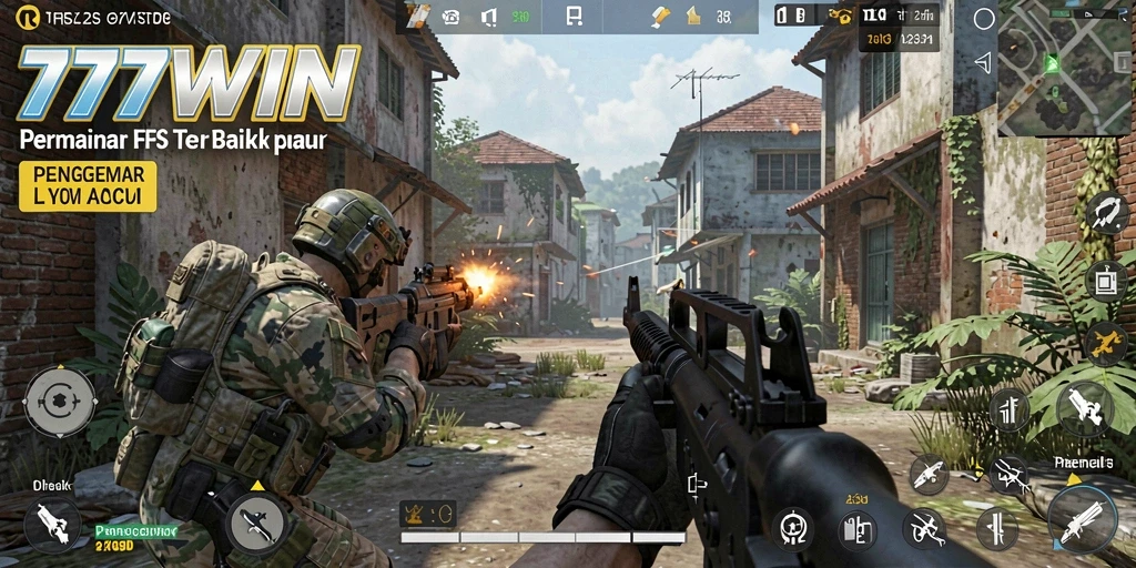 Gameplay mendebarkan dalam mode FPS dengan grafis menakjubkan.