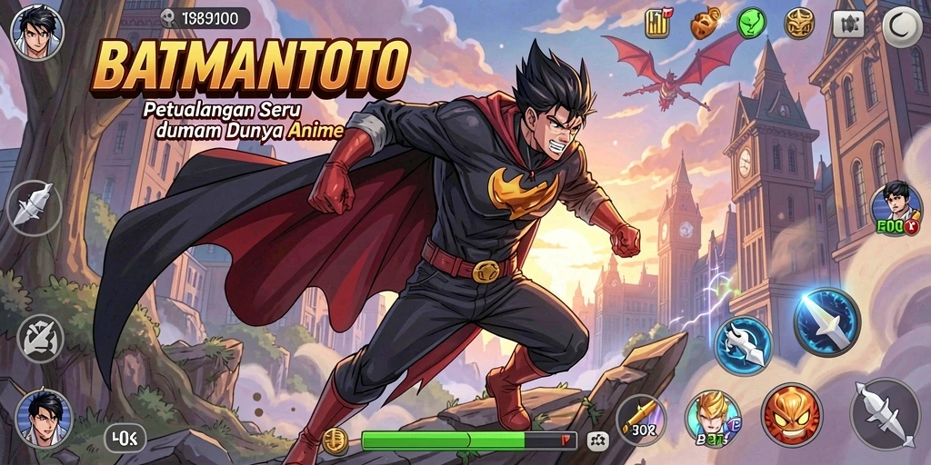 Gameplay menarik dalam dunia Anime yang penuh petualangan.