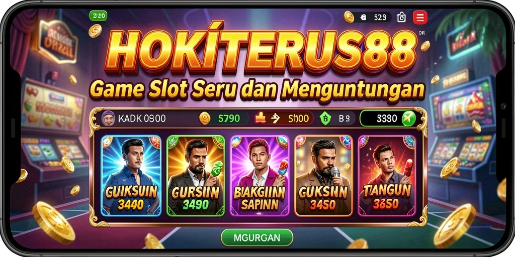 Tampilan gameplay HOKITERUS88 yang memukau dan menarik perhatian.