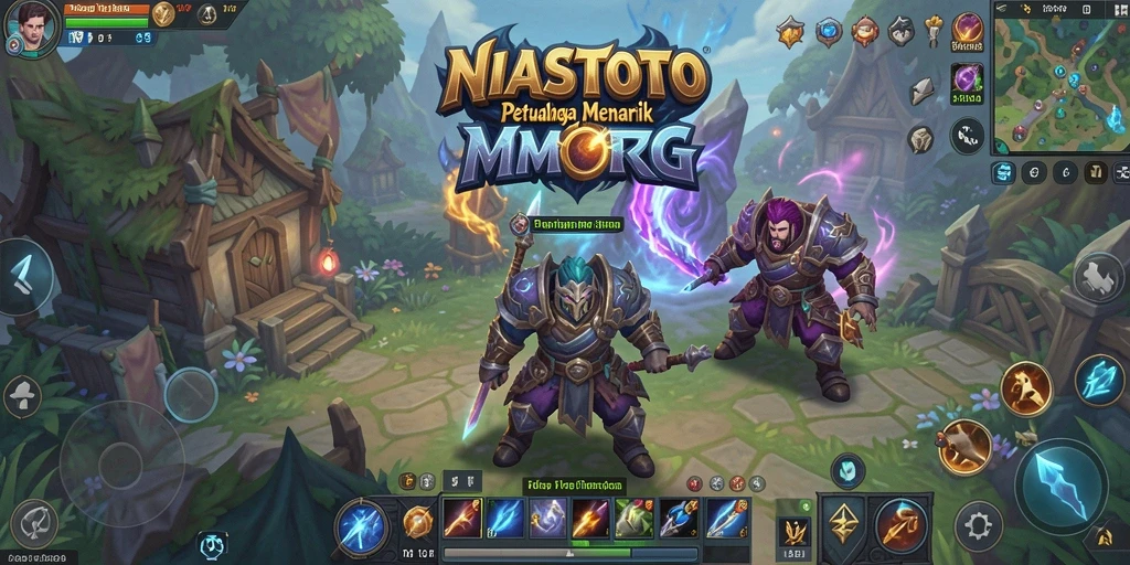 Tampilan gameplay NIASTOTO dengan aksi dan petualangan seru.