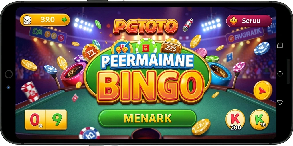 Screenshot gameplay PGTOTO saat bermain Bingo yang seru.