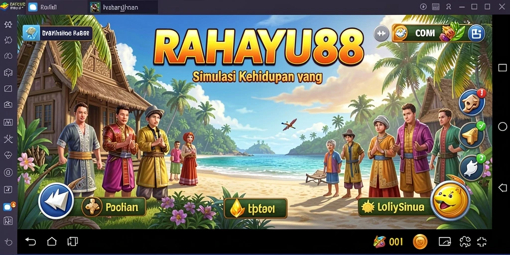 Tampilan gameplay <strong>RAHAYU88</strong> yang interaktif dan menarik.