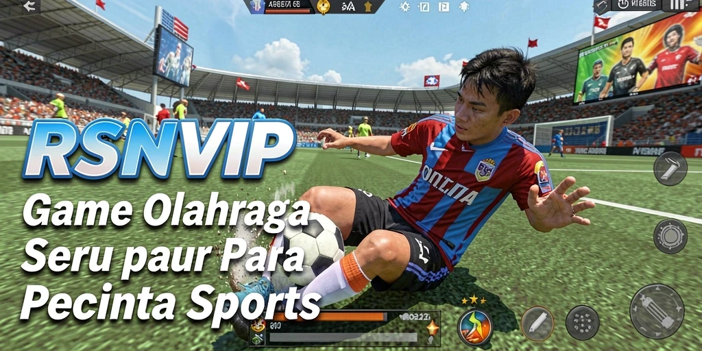Tampilan gameplay RSNVIP yang mengasyikkan dalam berbagai mode olahraga.