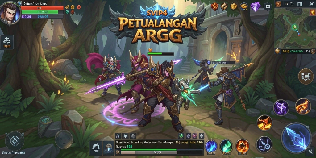 Tampilan gameplay epik dari SVIP4 yang mengagumkan.