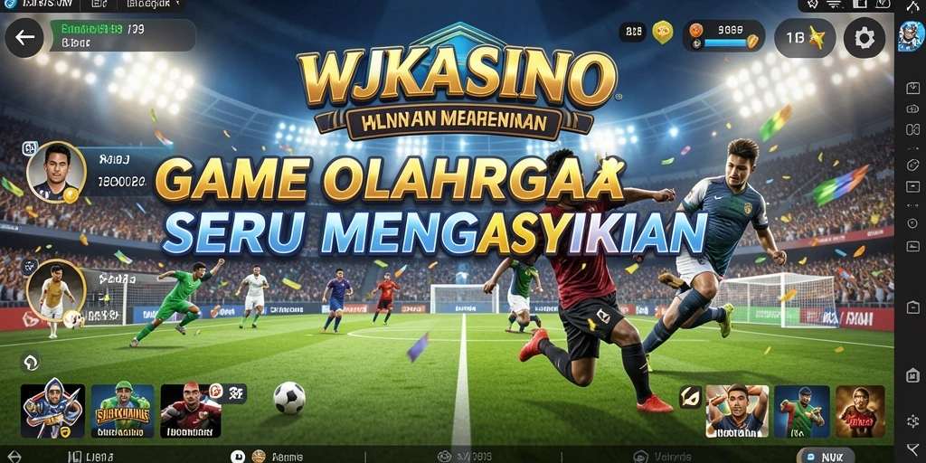 Gameplay WJKASINO yang seru dan menegangkan dalam olahraga.