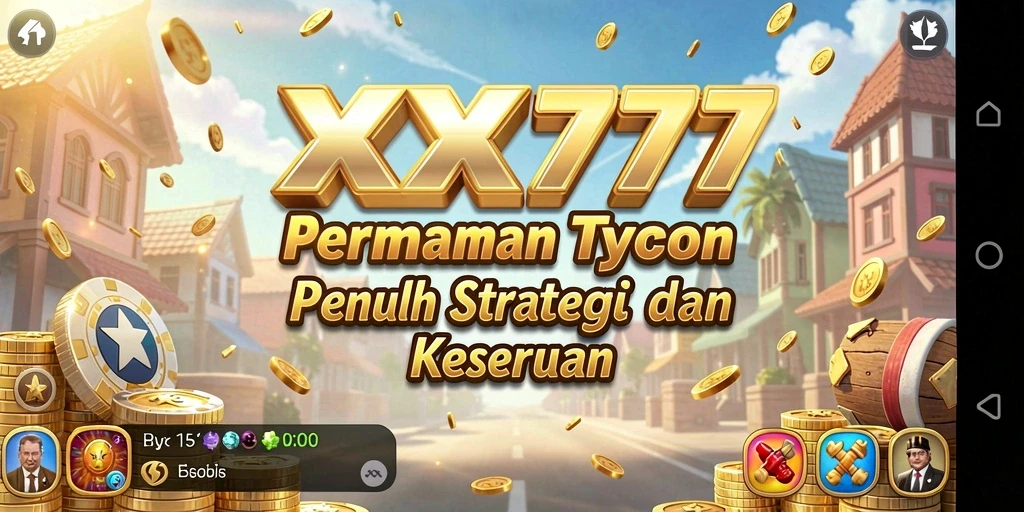Screenshot gameplay XXX777 yang menunjukkan aksi seru dalam membangun bisnis.